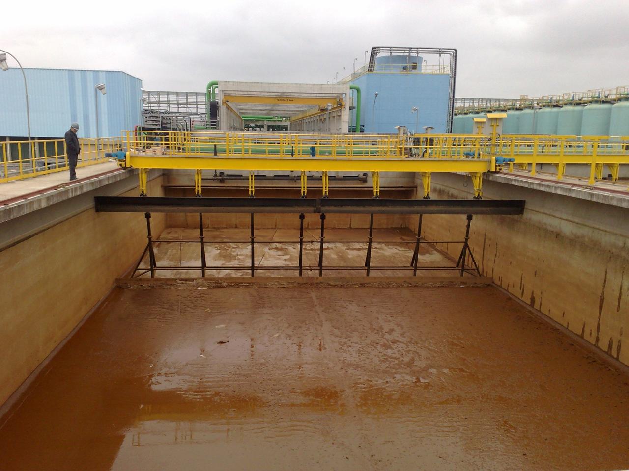 Conjunto de tratamento de efluentes fornecido pela Ecosan para a Ternium